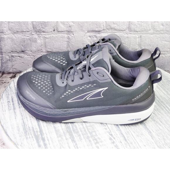 Altra Paradigm 5 Gray Running Shoes Men 8.5 Women 10 Used No Box - Picture 3 of 16